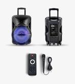 Nieuw: V-tac VT-6312 karaoke Bluetooth speaker microfoon, Bosjeslaan 1, Info@vtac.eu, Ophalen of Verzenden, Complete set