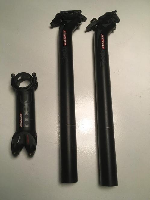 Stuurpen en zadelpen Deda zero 100, Fietsen en Brommers, Fietsonderdelen, Gebruikt, Racefiets, Overige typen, Ophalen