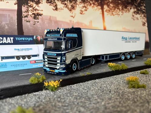 Wsi Scania R Roy Lansdaal undercover limited 221/250 🇳🇱, Hobby en Vrije tijd, Modelauto's | 1:50, Zo goed als nieuw, Bus of Vrachtwagen