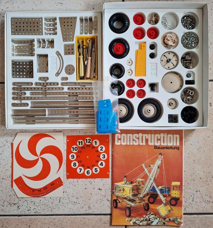 Vintage Constructie C03 Meccano Bouwdoos, Kinderen en Baby's, Speelgoed | Overig, Gebruikt, Jongen of Meisje, Ophalen of Verzenden