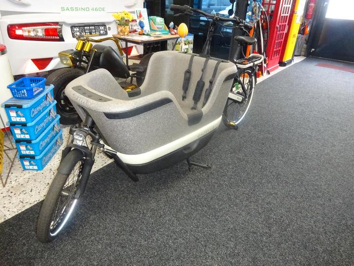 Gazelle Makki BakFiets Extra Zware Accu, Fietsen en Brommers, Fietsen | Bakfietsen, Zo goed als nieuw, Gazelle, 2 kinderen, Elektrisch