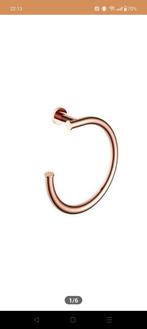 Hotbath Cobber CBA08 handdoekring - roze goud (NIEUW), Ophalen, Zo goed als nieuw, Overige typen
