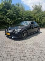 Mercedes-Benz C-Klasse C200 2.0 135KW Aut7 2016 Zwart, Auto's, Zwart, 4 cilinders, Zwart, Particulier