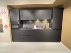 Showroomkeuken Keukendepot, Ophalen, Nobillia, Zwart, Nieuw