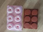 2 supermooie bakvormen donuth, Hobby en Vrije tijd, Taarten en Cupcakes maken, Ophalen of Verzenden, Zo goed als nieuw, Cupcakes