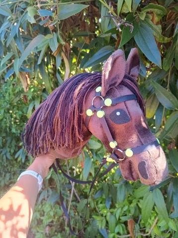 Hobbyhorse donkerbruin met zwart bruine manen beschikbaar voor biedingen