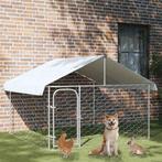 Hondenkennel voor buiten met dak 200x200x150 cm, Dieren en Toebehoren, Hondenhokken, Bdb, 110 cm of meer, 100 cm of meer, Nieuw