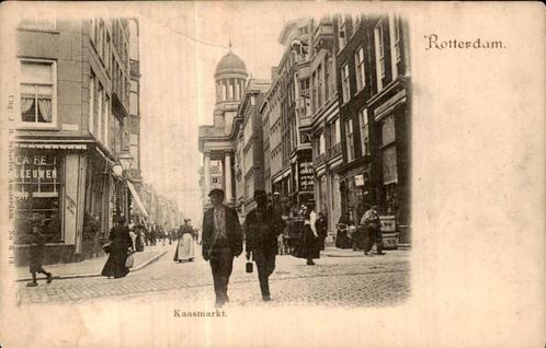 Rotterdam - Kaasmarkt 1, Verzamelen, Ansichtkaarten | Nederland, Ongelopen, Zuid-Holland, Voor 1920, Verzenden