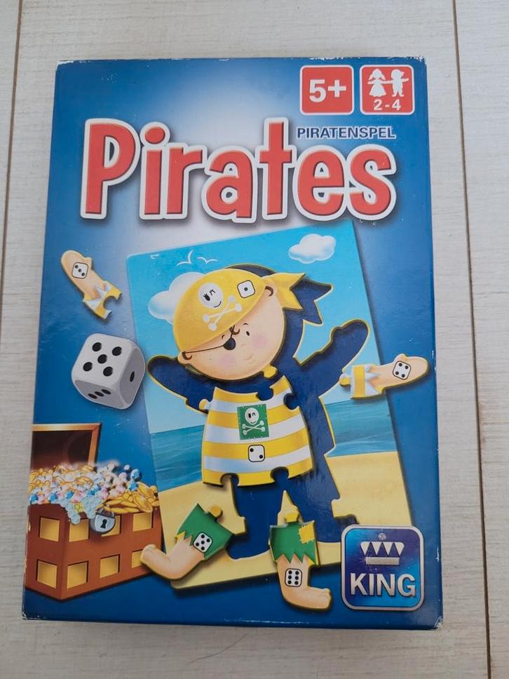 Dobbelspel: Pirates 5+ (King), Hobby en Vrije tijd, Gezelschapsspellen | Kaartspellen, Ophalen