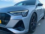 Audi e-tron Quattro|S-Line|Pano|NL Auto|Luchtvering|, Automaat, USB, 1800 kg, Zwart