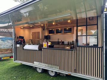 Grote Frietwagen met Florigo Bakwand - Evenementen klaar! beschikbaar voor biedingen