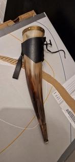 Drinkhoorn viking met houder, Ophalen of Verzenden, Zo goed als nieuw