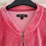 King Louie roze comfy velours vest maat L artnr 48955, Kleding | Dames, ., Maat 42/44 (L), Ophalen of Verzenden, Zo goed als nieuw