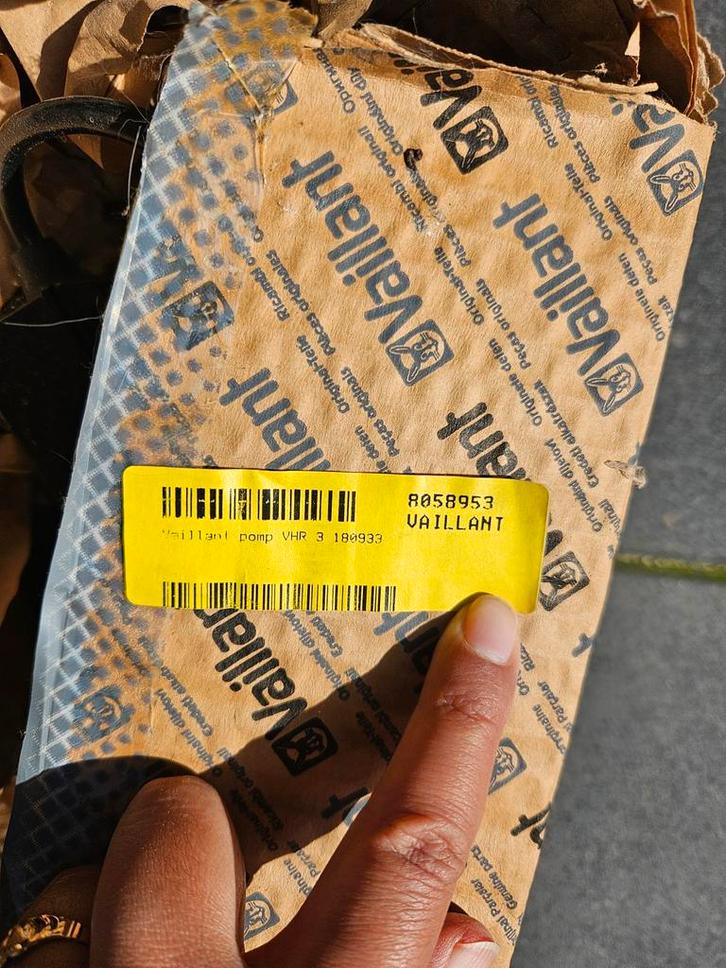 Vaillant CV Ketel Motor - Weinig Gebruikt, Doe-het-zelf en Verbouw, Geisers en Boilers, Ophalen of Verzenden