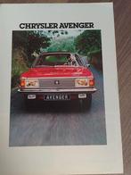 Chrysler Avenger autofolder 1977, Ophalen of Verzenden, Nieuw, Overige merken