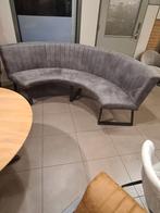 Nieuwe eetkamerbank Soof grijs Missouri stof €350, Ophalen, Drie, ., Nieuw