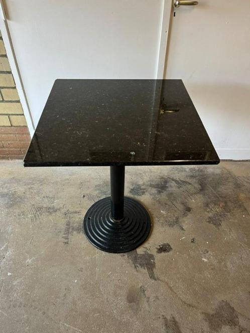 6 stuks diverse kleuren horeca bistro tafels echt marmer, Antiek en Kunst, Antiek | Meubels | Tafels, Ophalen