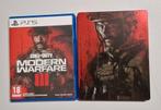 Call of Duty Modern Warfare 3 met steelbook, Ps5, Ophalen of Verzenden, Zo goed als nieuw, Ps5