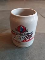 Berliner Kindl Marathon Mok 1986, Gebruikt, Schaal, Rond, Ophalen of Verzenden