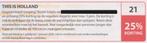 THIS IS HOLLAND Amsterdam 25% korting Postcodeloterij bon 21, Drie personen of meer, Kortingskaart