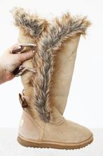 Mooie Suede/Schapenvacht LFA Bont Laarzen s1 (Maat 39) €60,-, Hoge laarzen, Bruin, Ophalen of Verzenden, Zo goed als nieuw