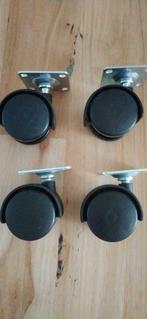 Zwenkwielen (nieuw) 12 stuks, Doe-het-zelf en Verbouw, Zwenkwielen, Ophalen, Nieuw