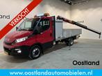 Iveco Daily 35C16 Open Laadbak / HMF Kraan / Euro 6 / Compre, Gebruikt, 14 km/l, Bedrijf, Autotrust
