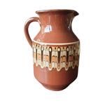 Bulgaars Troyan geglazuurde aardewerk kan ca 19 cm 0909, Huis en Inrichting, Keuken | Servies, -, -, Overige typen, Ophalen of Verzenden