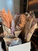 Grote doos gipskruid en pluimen, Ophalen, Zo goed als nieuw, Artisticsflowers, Info@artisticsflowers.nl
