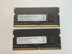2x 8GB DDR4 2666MHz pc4-21300 so-dimm Geheugen, Computers en Software, RAM geheugen, DDR4, 8 GB, Ophalen of Verzenden, Zo goed als nieuw