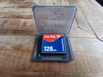 Sandisk Compact Flash 128MB - Nieuw in verpakking!, Audio, Tv en Foto, Fotografie | Geheugenkaarten, Sandisk, Nieuw, Ophalen of Verzenden