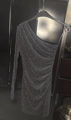 Glitter jurk, Maat 38/40 (M), Zwart, Ophalen of Verzenden, Zo goed als nieuw