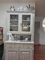 Grenen dressoir / vitrine / keuken / kast, Huis en Inrichting, Keuken | Keukenelementen, Gebruikt, 150 tot 200 cm, 25 tot 50 cm