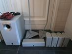 Yamaha Dolby speaker set! Compleet met standaards!!, Gebruikt, 70 watt of meer, 5.1-systeem, Overige spelers