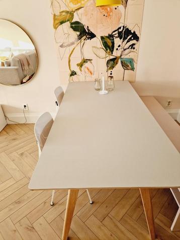 Tafelblad / Bureaublad Refurbishen met Linoleum / Fenix HPL beschikbaar voor biedingen