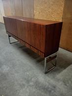 Vintage highboard in palissander van Aurora Meubelfabriek, Huis en Inrichting, Kasten | Dressoirs, Ophalen, Gebruikt, Mid Century Modern, Vintage design