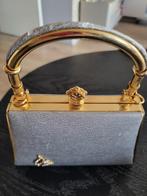 Vintage minitasje, Sieraden, Tassen en Uiterlijk, Tassen | Damestassen, Ophalen of Verzenden, Zo goed als nieuw, Bruin