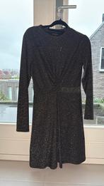 Zwarte glitter jurk(nieuw), Maat 38/40 (M), Zwart, Ophalen of Verzenden, Zo goed als nieuw