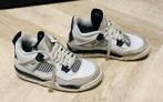 Nike Air Jordan 4 Retro "Military Black" sneakers., Ophalen of Verzenden, Zo goed als nieuw, Zwart, Sneakers of Gympen