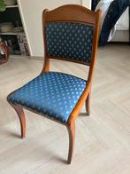 Mooie Taxus houten eettafelstoelen, Ophalen, Gebruikt, 100 tot 150 cm, 150 tot 200 cm