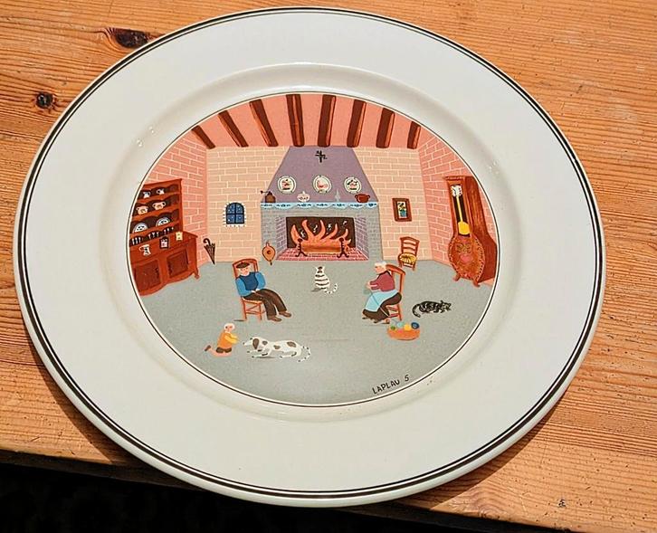 Villeroy & Boch Design Naif Bord, Antiek en Kunst, Antiek | Schalen, Ophalen of Verzenden