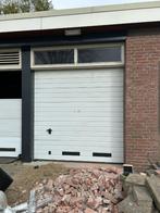2x Roldeur garagedeur 341x235cm (elec.) + 230x237,5cm ( 084, Doe-het-zelf en Verbouw, Deuren en Horren, Ophalen, Gebruikt, Garagedeur