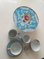 Pip studio servies taartplateau op voet Pip kom en beker, Ophalen of Verzenden, Zo goed als nieuw, Kom(men), Overige stijlen