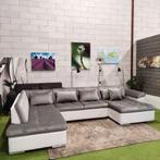 *SHOWROOMMODEL | Hoekbank | Leer | Velvet | Bank | Bankstel, Stof, Modern design u bank bankstel sofa couch leer velvet, Overige maten