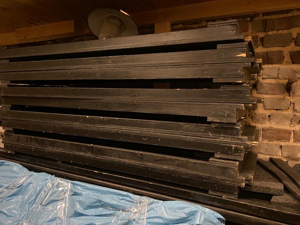 Drumpodium / drumriser, Ophalen, Gebruikt, 25 tot 50 mm, Balk