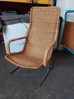 Dirk van Sliedregt 514C fauteuil – Rohe Noordwolde – pitriet, Antiek en Kunst, Ophalen of Verzenden