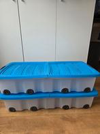 Opbergboxen voor onder bed, Huis en Inrichting, Woonaccessoires | Kisten, Ophalen, Gebruikt, 50 tot 100 cm, Minder dan 50 cm