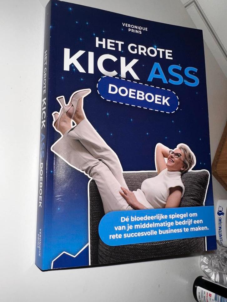 SPLINTERNIEUW boek.Veronique Prins: Het kick ass doeboek., Boeken, Advies, Hulp en Training, Nieuw, Ophalen of Verzenden