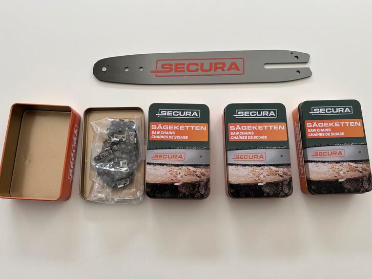 Zaagblad 35cm + 4 kettingen voor stihl nieuw!, Doe-het-zelf en Verbouw, Gereedschap | Machine-onderdelen en Toebehoren, Nieuw