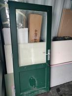Gebruikte Achterdeur met Glas, Doe-het-zelf en Verbouw, Deuren en Horren, Ophalen, Gebruikt, 80 tot 100 cm, Buitendeur